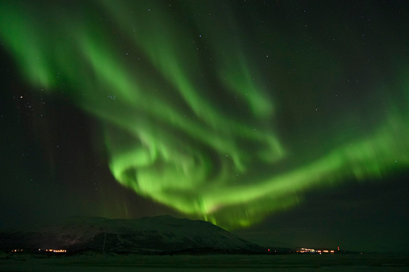 kiruna aurora tour